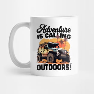 Adventure is calling... Mug